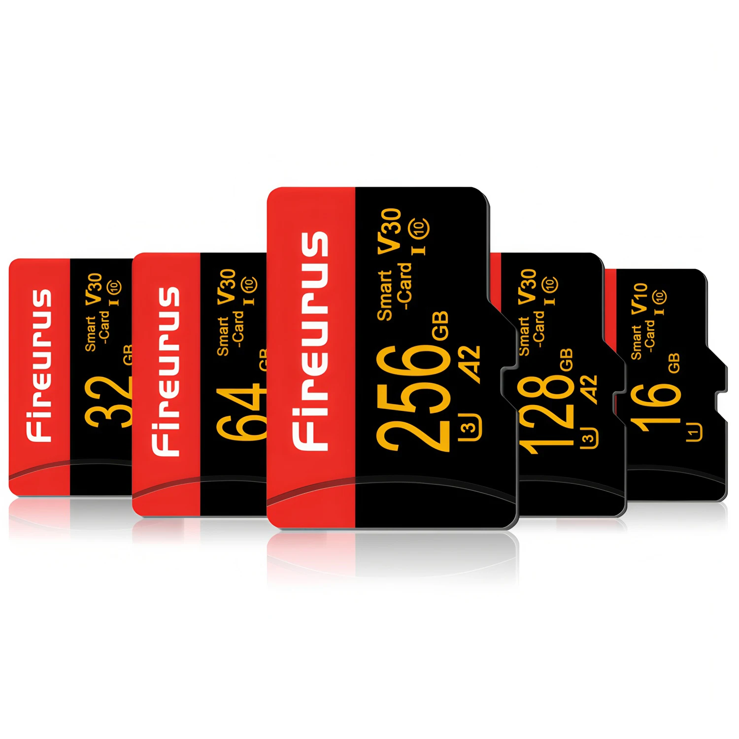 새로운 V30 A2 U3 TF/SD 카드 고속 플래시 메모리 카드 256GB 128G..
