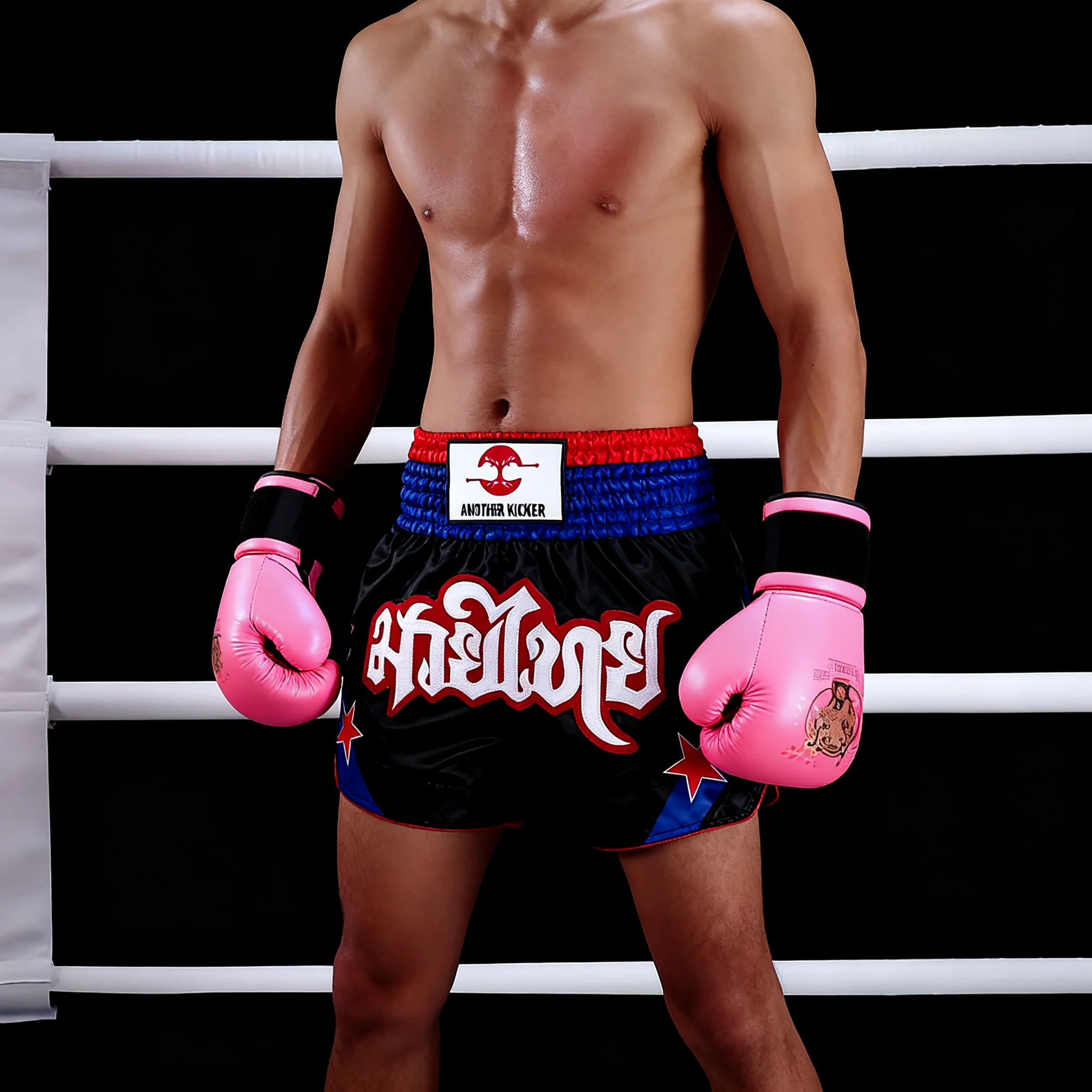 무에타이 반바지 프리미엄 태국식 복싱 바지 남녀 청소년 어린이 격투 스포츠 MMA BJJ 파이트 복싱 의류 반바지 킥복싱