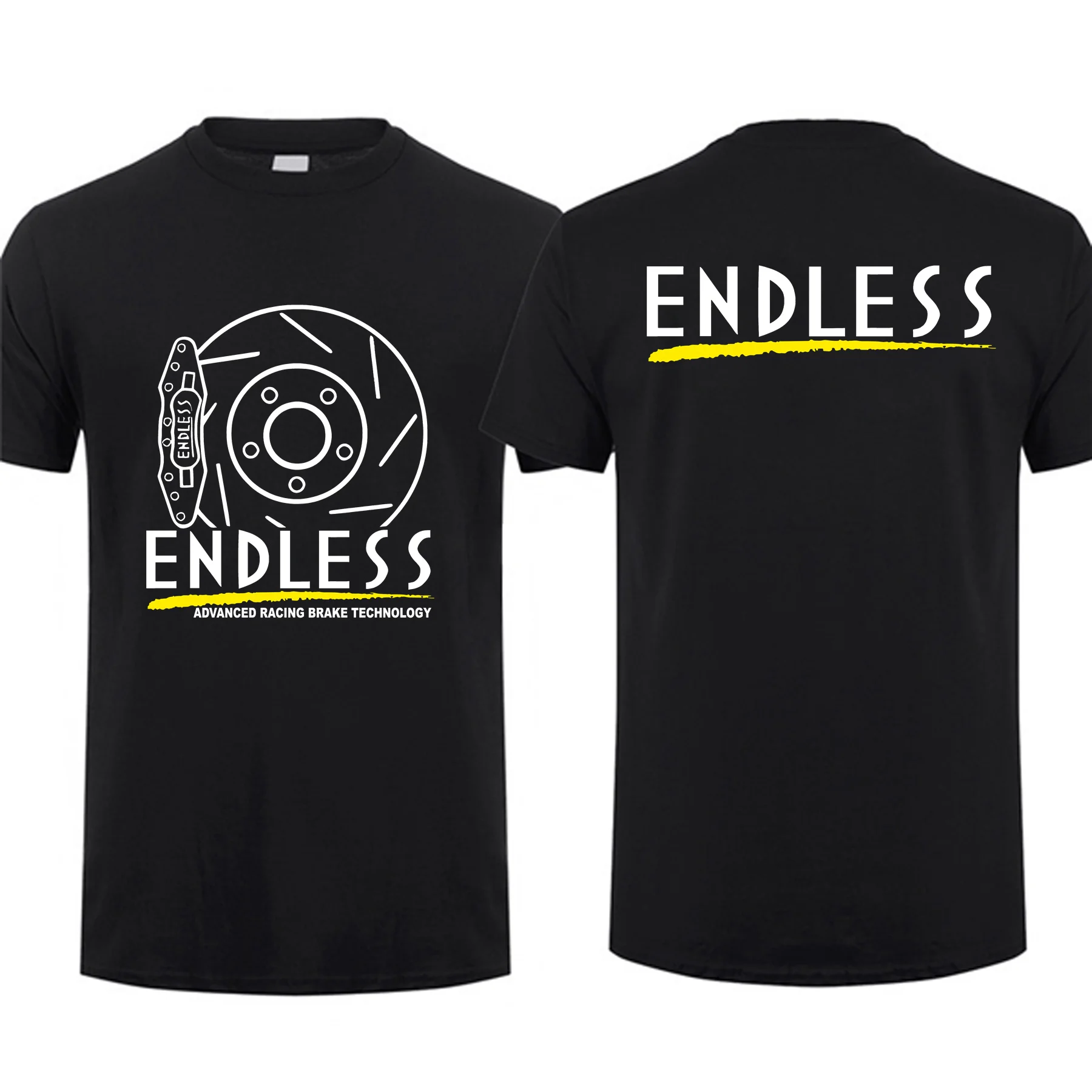 

2023 Fashion Tees Men T Shirt Casual Endless Brakes Design T-shirt Graphic Oversized Sports Tops Breathable Streetwear S-3XL