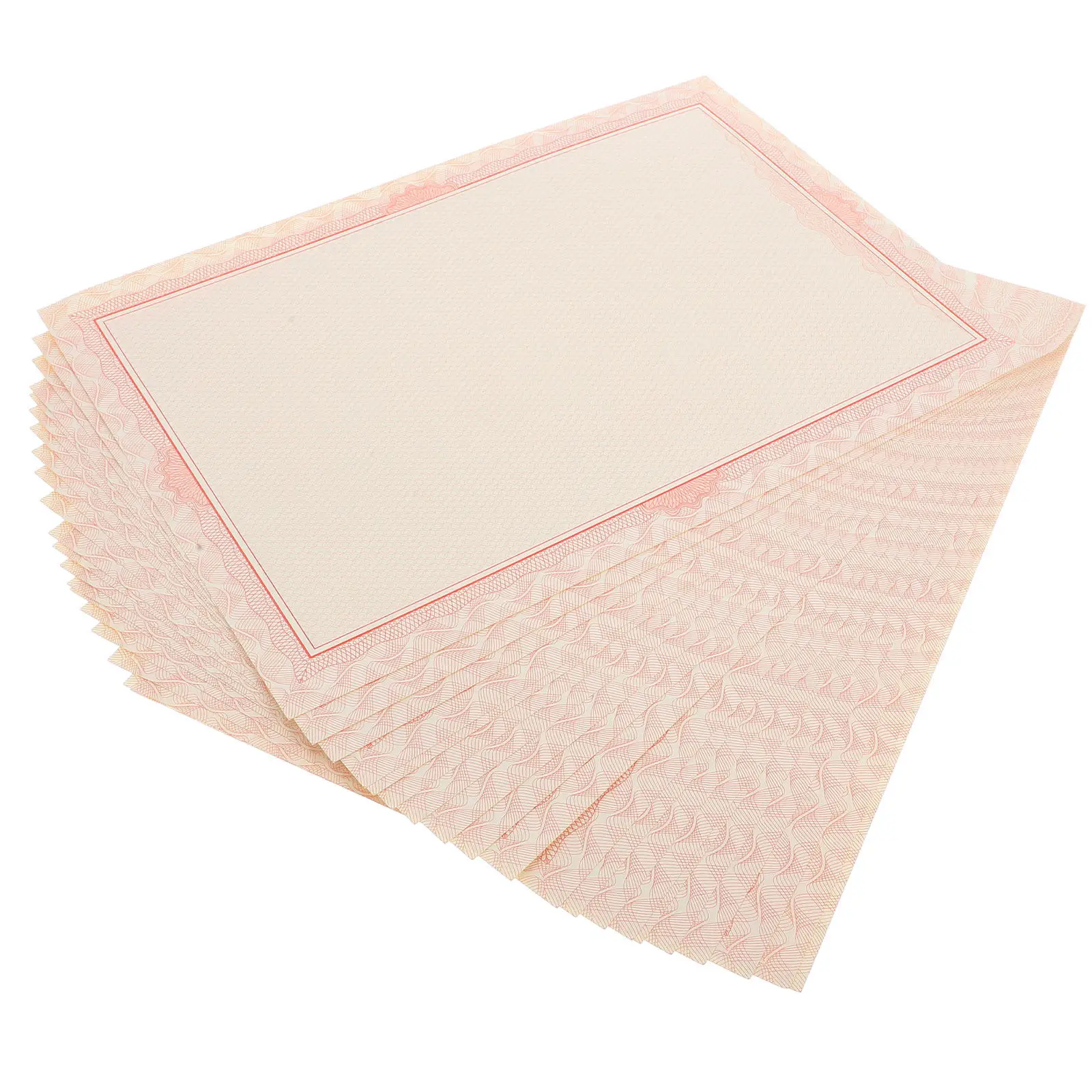 20Pcs 인증서 용지 A4 공백 페이지 인증서, 상장, 이력서, 학교 문서, 공백 인증서 용지용 프린터와 호환 가능