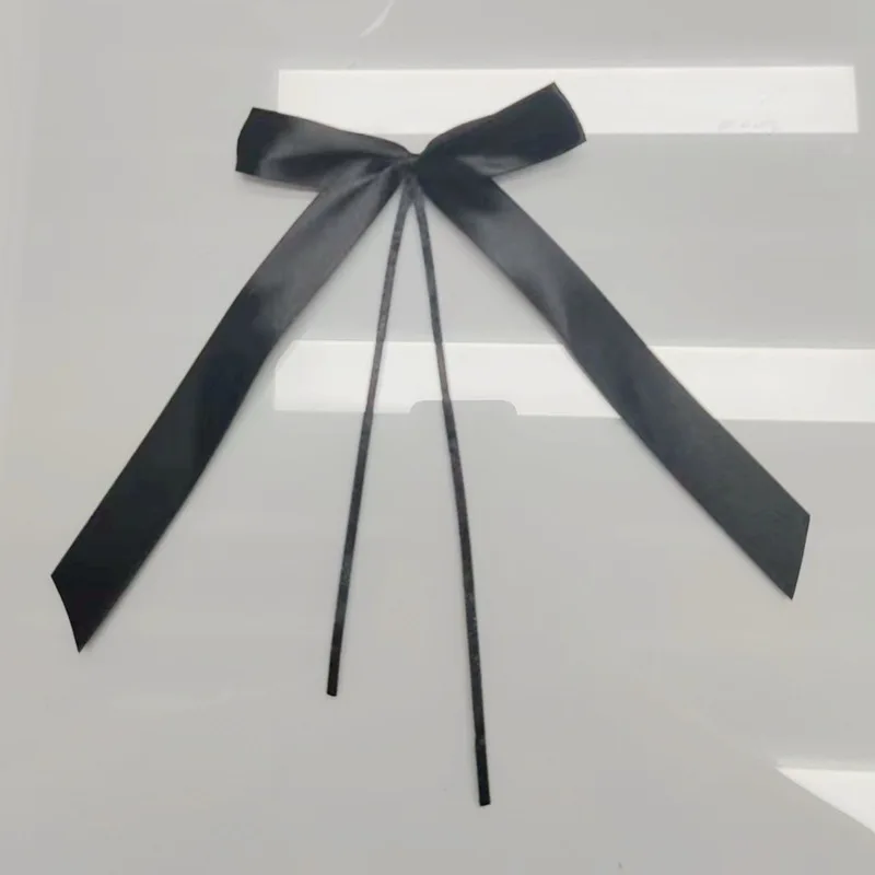 100/50Pcs White Wedding Car Ribbon Bows Gift Wrap Craft Birthday Party Supplies DIY Decoration Christmas Home Decor