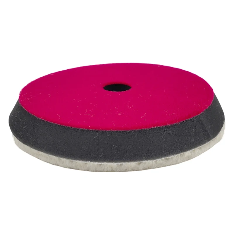 High Quality Professional Car Auto Soft Wool Buffing Polishing Pad Buffer Woollen Polishing Pad For Automotive Scratch Removing