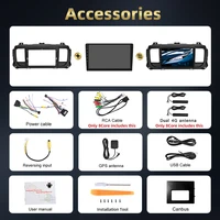 PodoNuremberg-Autoradio Android, navigation GPS, Carplay, 8 cœurs, DSP, Wi-Fi, 4G, 9 ", pour voiture Cristaux en Jumpy 3, KIT Rods, Toyota Proace 2016 6