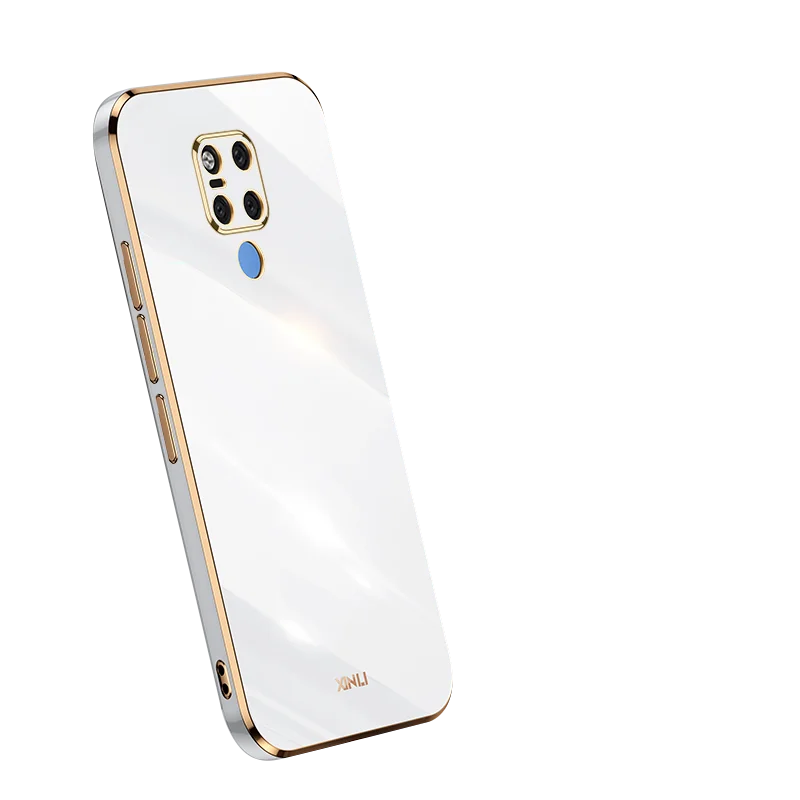 Luxury Square Plating Shockproof TPU Silicone Case