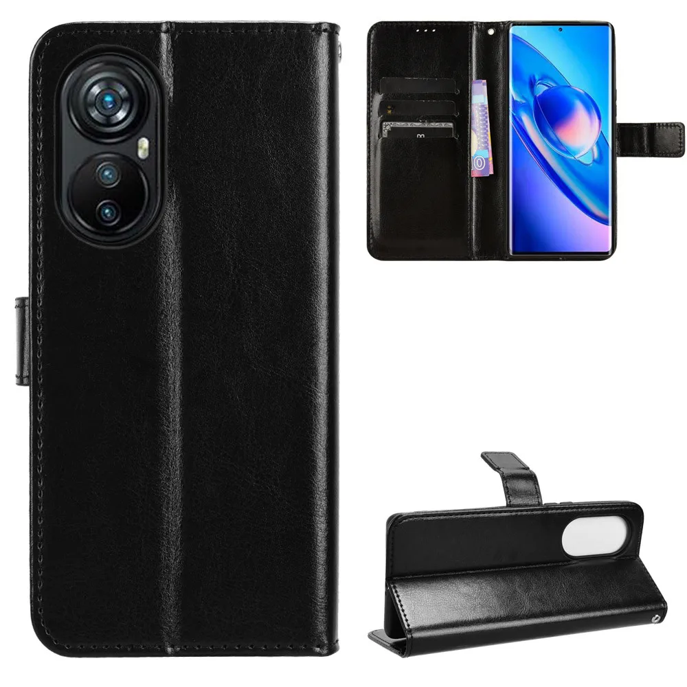 Per Blackview A200 Pro Case Luxury Flip Pu Leather Wallet Lanyard Stand Case Per Blackview A200Pro Phone Bags