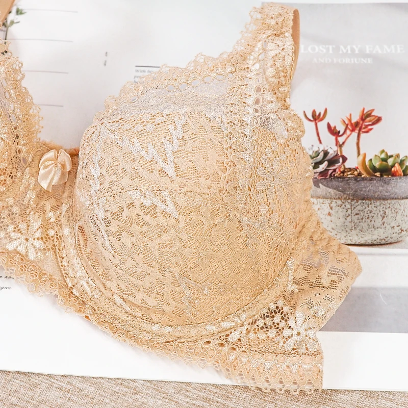 Lace Bra Plus Size Bra Women Underwear Brassiere Crop Top Sexy