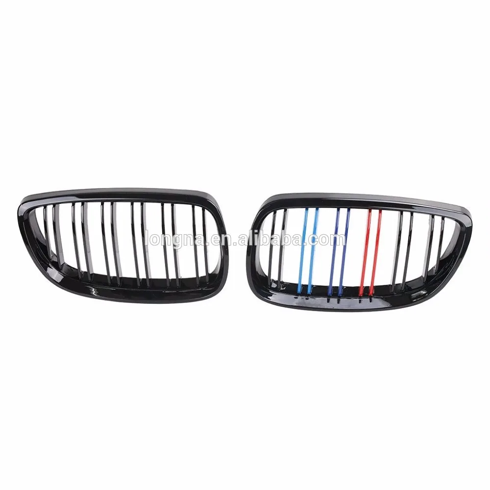 

Factory Directly Sale Front Kidney Grilles Double line Grille for BMW E92 E93 M3 2DOOR 2007-2010 (Gloss Black M-color) Grille