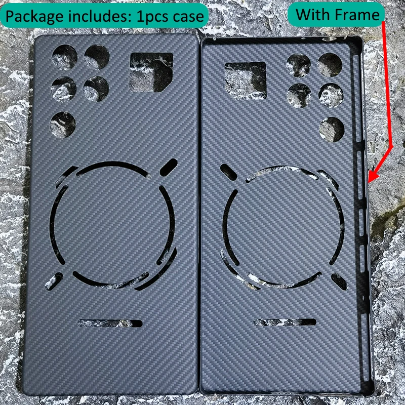 Premium Real Carbon Fiber Aramid Super Ultra Thin Lightweight Case