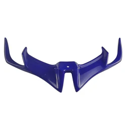 Motorcycle Front Aerodynamic Winglet Guard Cover (Blue)