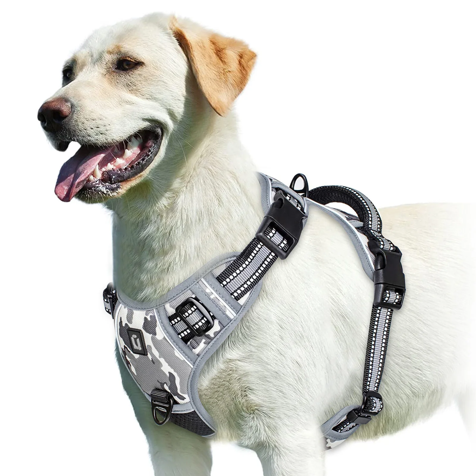 Comfort-Fit Adjustable Dog Harness with Control Handle