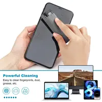 2 In 1 Phone Screen Cleaner Spray Portable Tablet Phone Touch Screen Cleaner Microfiber Cloth Set Glass Mini Cleaning Artifact 2