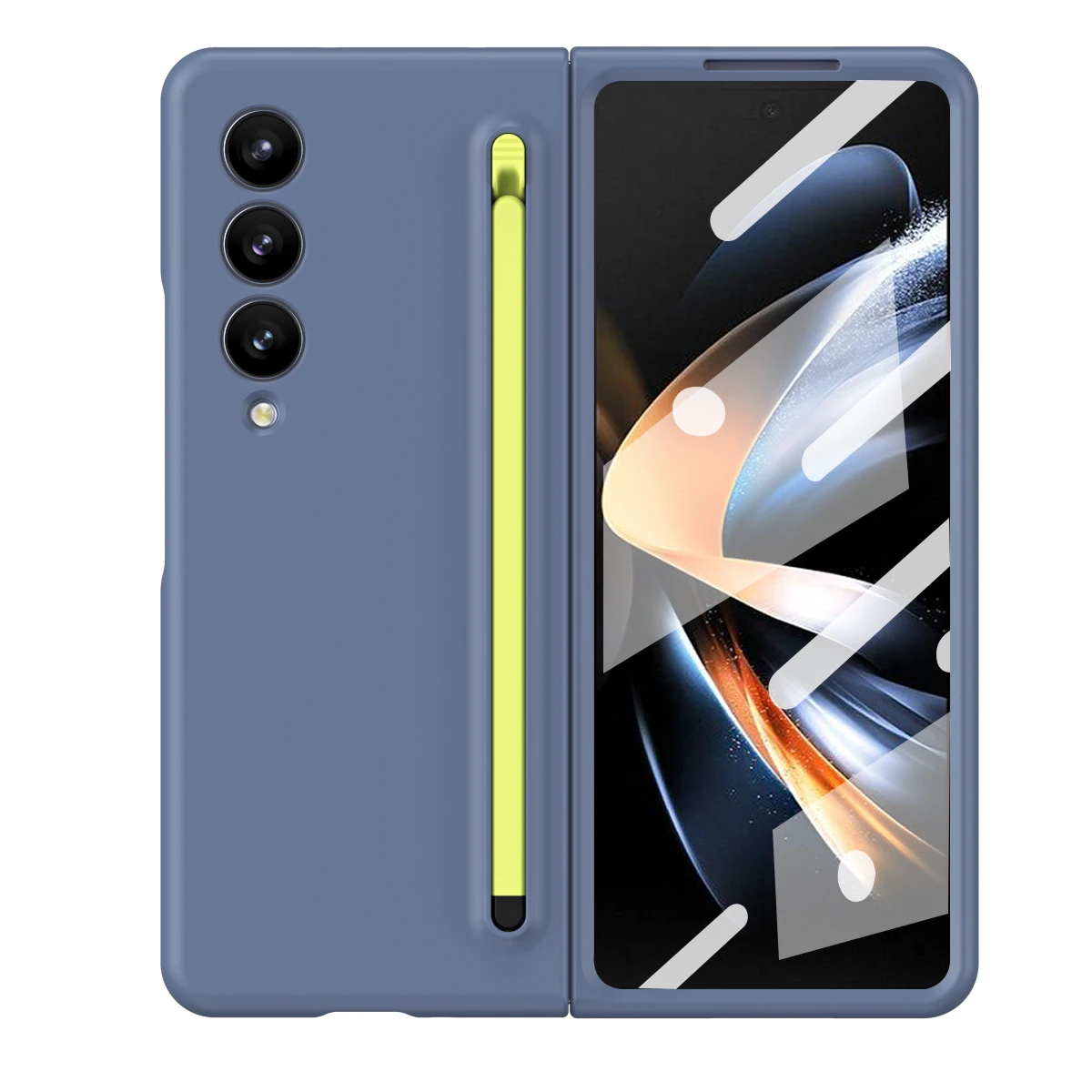 Phone Case For Samsung Galaxy Z Fold 5 4 With Touch Pen And Screen_voghion.com