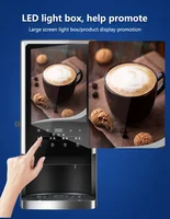 HomeWise1600W Commercial Instant Beverage Machine Soy Milk/Milk/Coffee/Hot Water Beverage Vending Machine Coffee Maker 220V-240V 2
