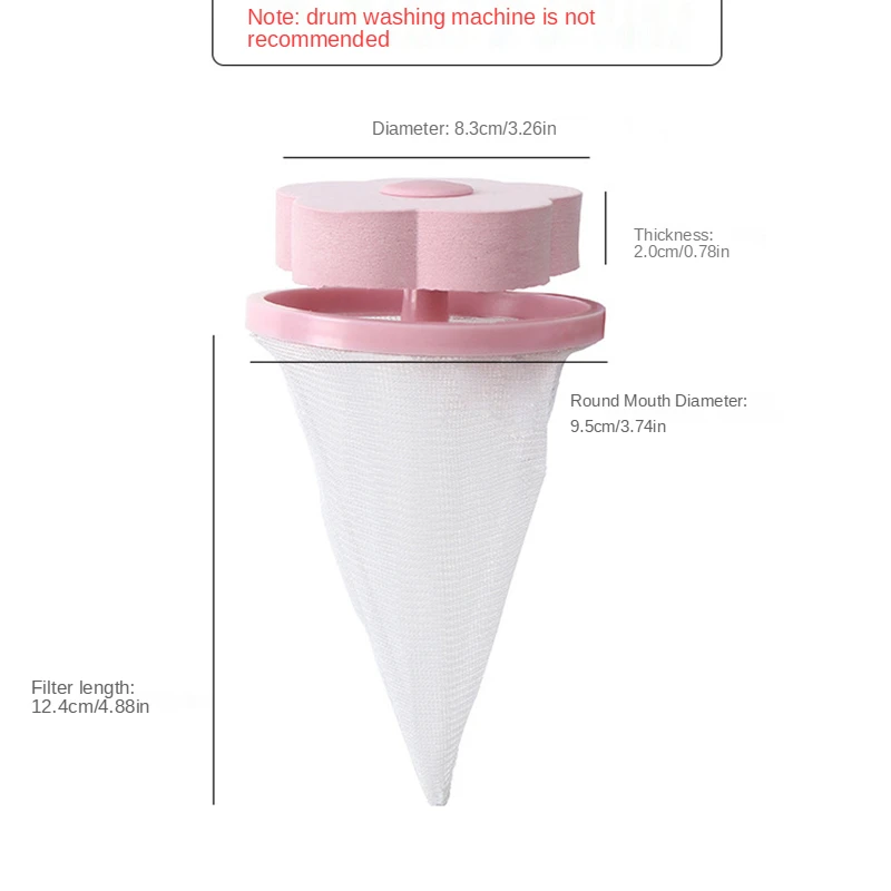 Laundry Ball Floating Pet Fur Lint Hair Catcher Clothes Cleaning Ball Laundry Hair Removal Cleaning Mesh Bag for Washing Machine