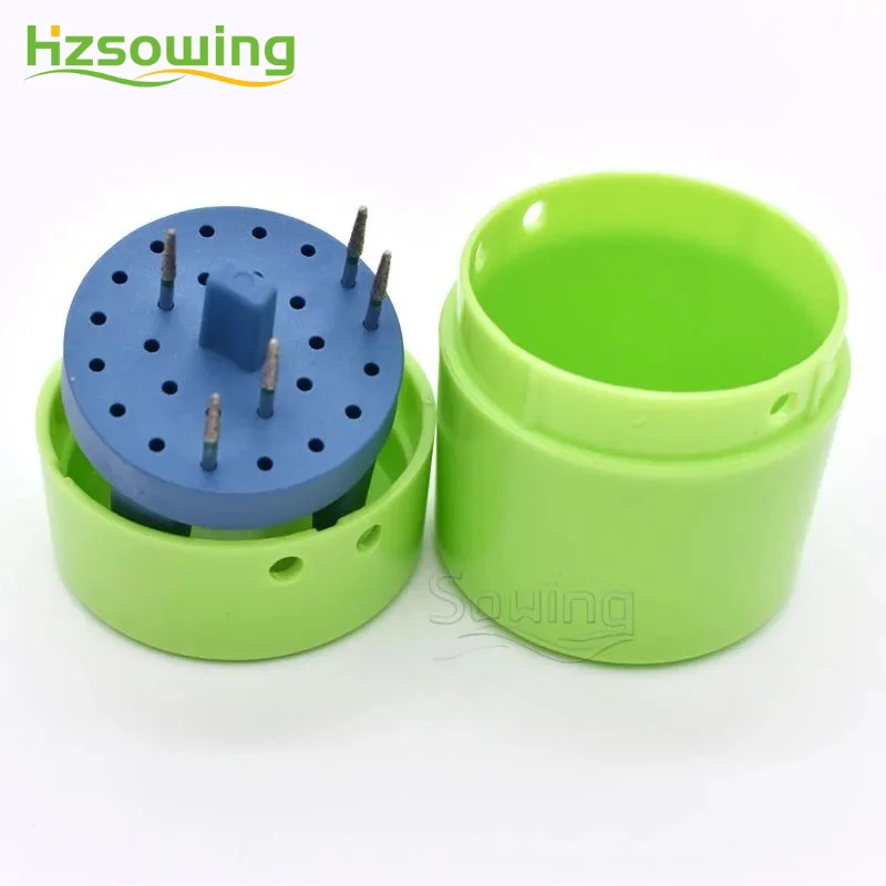 26 Fori Porta Frese Diamantate Dentali Scatola Autoclavabile Scatola Di Sterilizzazione Endodontica Punte Scaler Dentale Frese Endo Box
