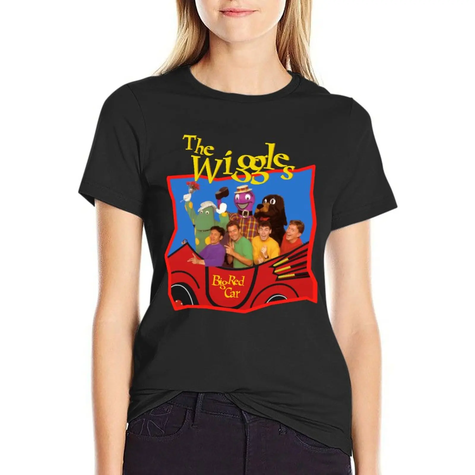 

Big Red Car For Fans T-shirt Female clothing anime clothes cute t-shirts for Women
