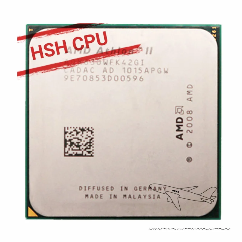 Amd Athlon Ii X4 630 2.8 Ghz Processore Cpu Quad-Core Presa Di Corrente Am3