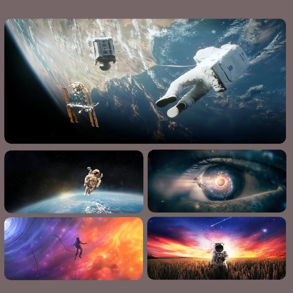 

Gravity Astronau Mousepad Large Mouse Pad Gamer Big MousePad for Computer