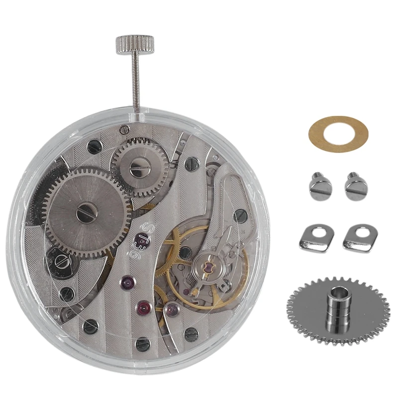 

Watch Accessories Seagull ST3601 Homemade 6497 Movement Fine Tuning Manual Up-Chain Two-Pin Semi-Mechanical Movement