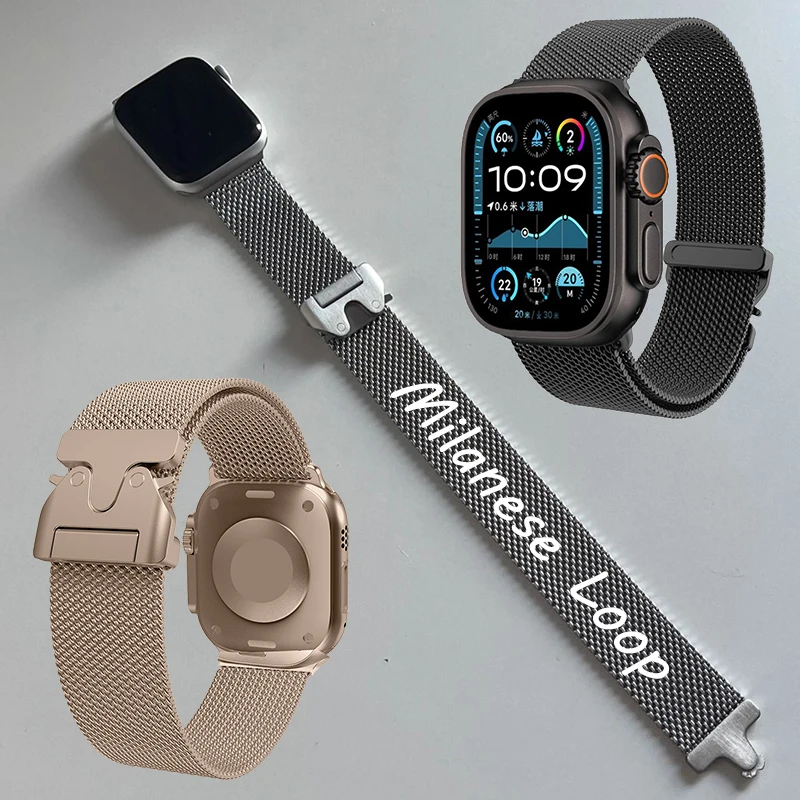 Titanium Metal Loop Bracelet