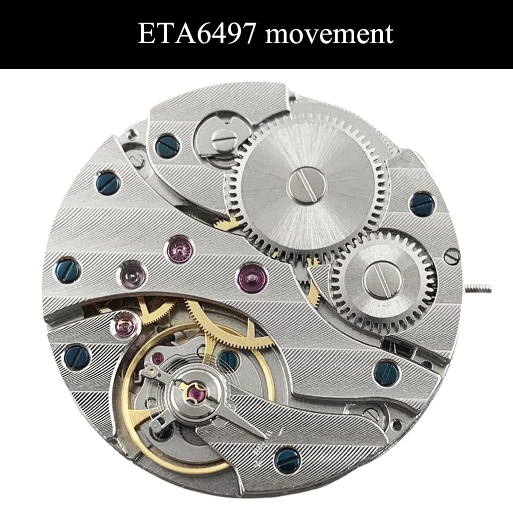 

New ST36 17Jewels Mechanical Hand Winding 6497 Watch Movement Watches Accessories Parts
