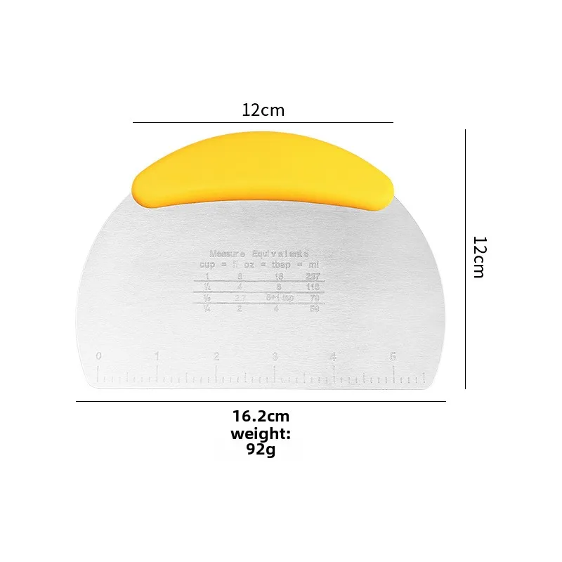 Dough cutter Stainless Steel Dough Cutter Blade Baking Scraper Kitchen Tool