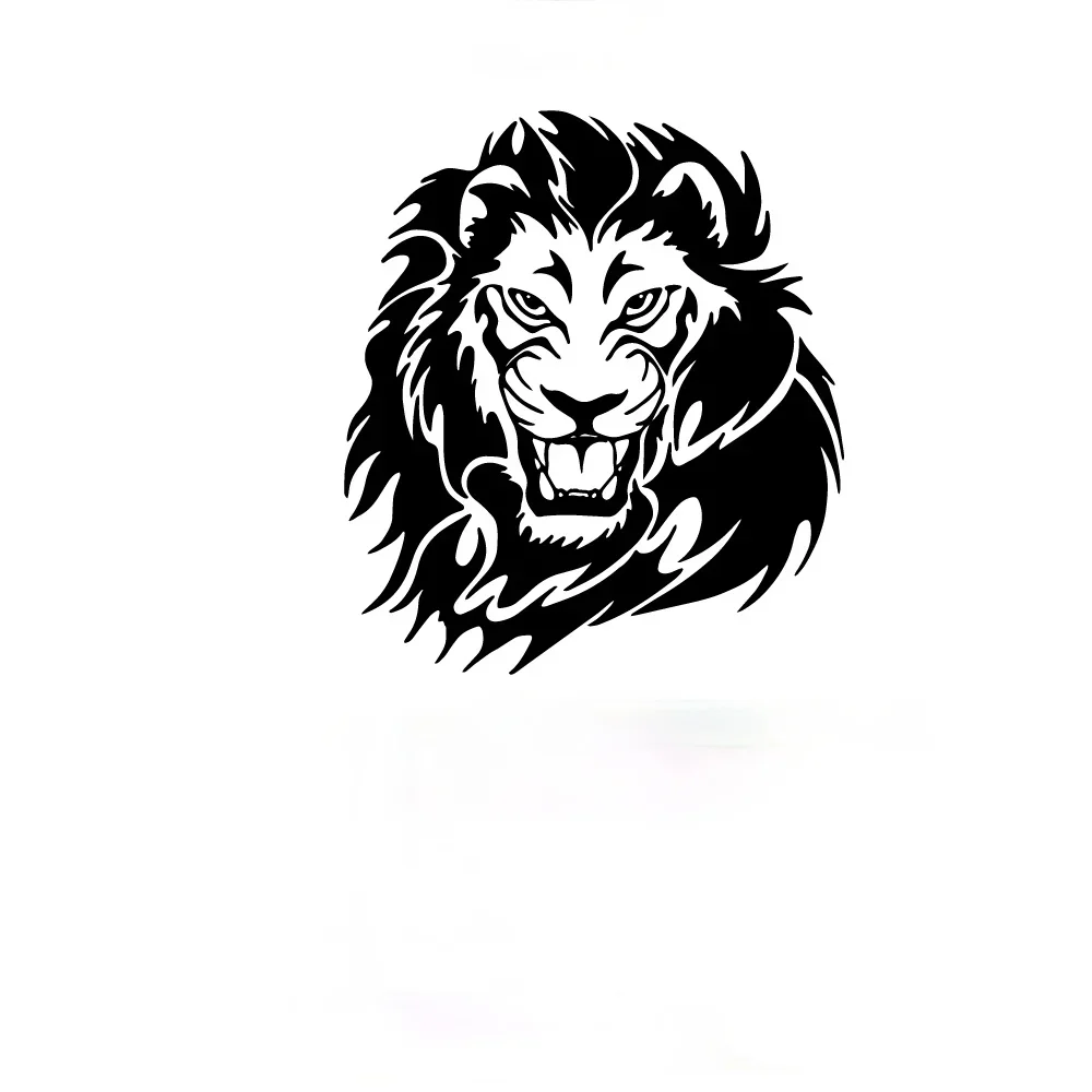 

Car sticker Creativity Lion Decal, Animal Decal Mural Suitable for All Kinds of Cars PVC 15CM