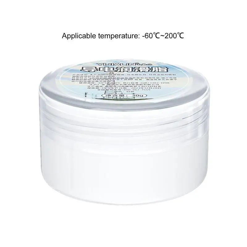 Electrical Contact Grease 30g Automotive Dielectric Gel Car Electronics Conductive Paste Household Appliances Electricity Grease