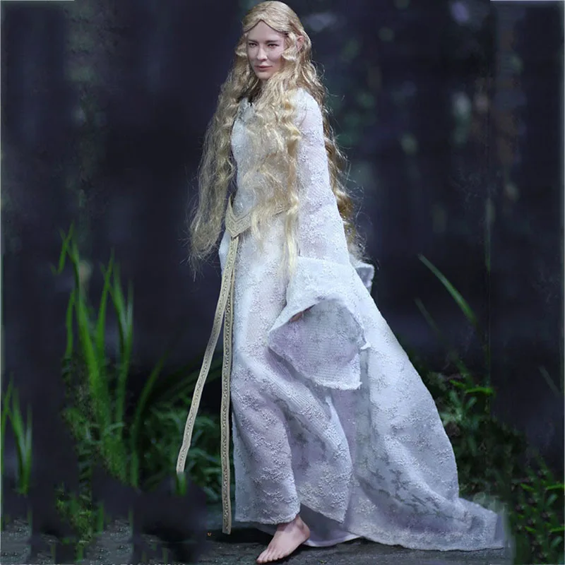 In Stock Asmus LOTR019 1 6 Female Elf Queen GALADRIEL 12 Action Figure Full Set Model With
