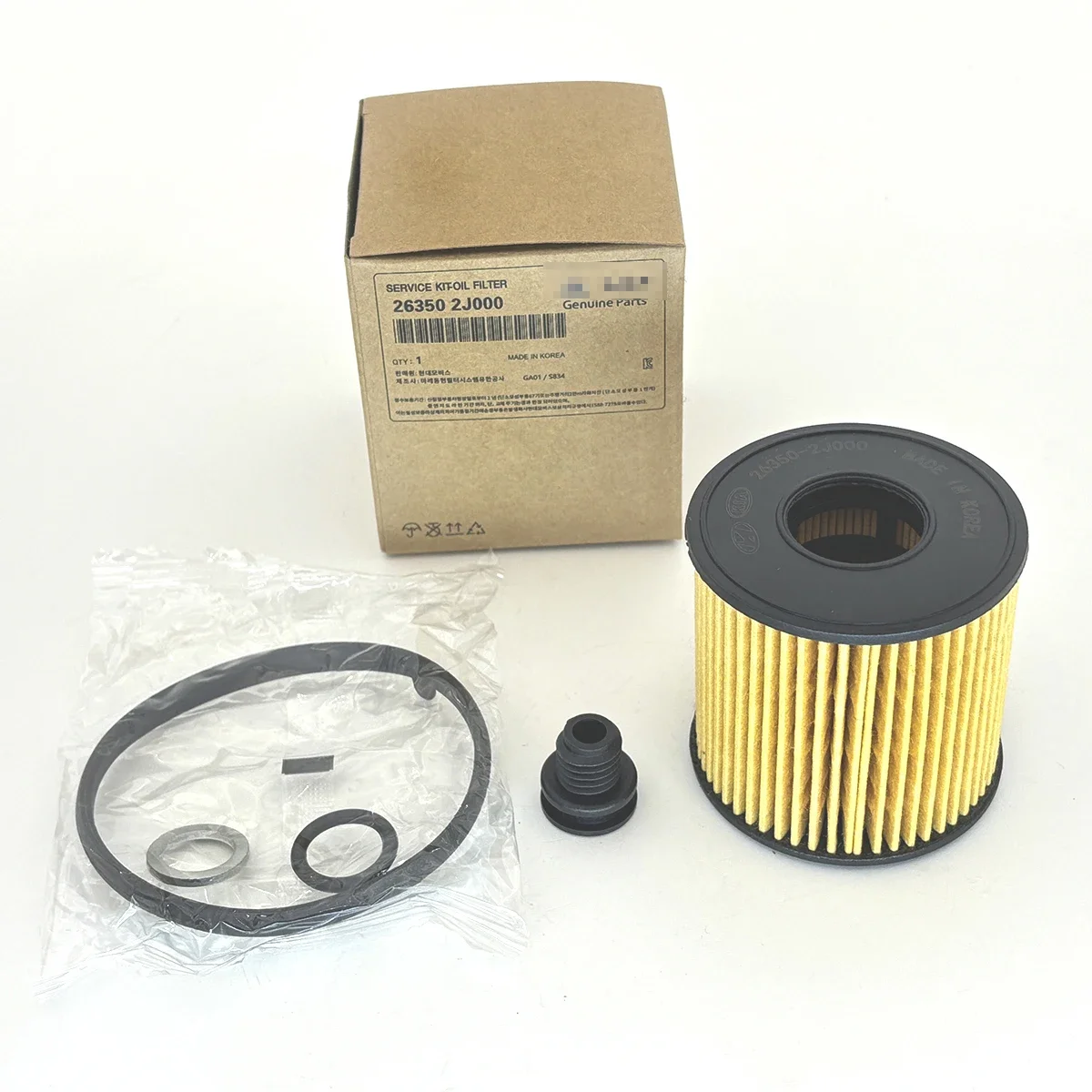 Kit Filtro Olio Automatico 4 Pezzi Per Hyundai Elantra Kona Sonata Kia Sportage 26350-2J000 Dal 2020 Al 2023