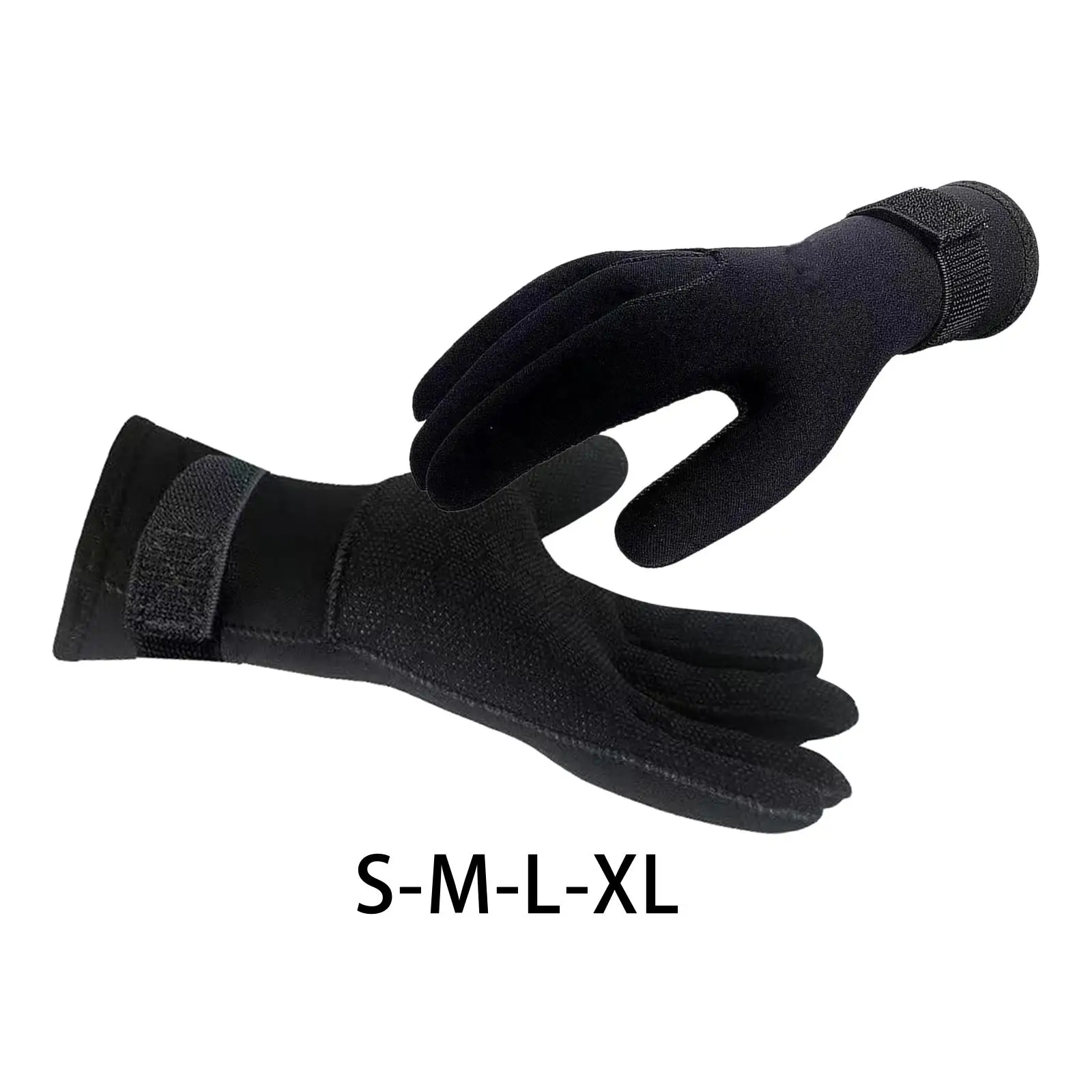 5mm Diving Gloves Non- Double- Warm Snorkeling Stab-Resistant Surf Wetsuit Gloves for Sports Scuba-Diving Spearfishing Adults