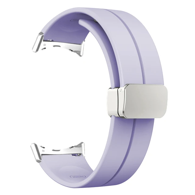 Silicone Magnetic Folding Buckle Sport Wristband Strap