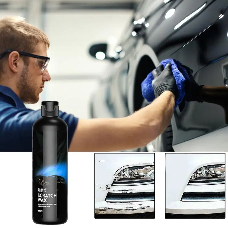 Scratch Repair Wax For Car 200ml Car Detailing Agent Auto Body Grinding Compound Paint Care Polish automobile Interior Accessory