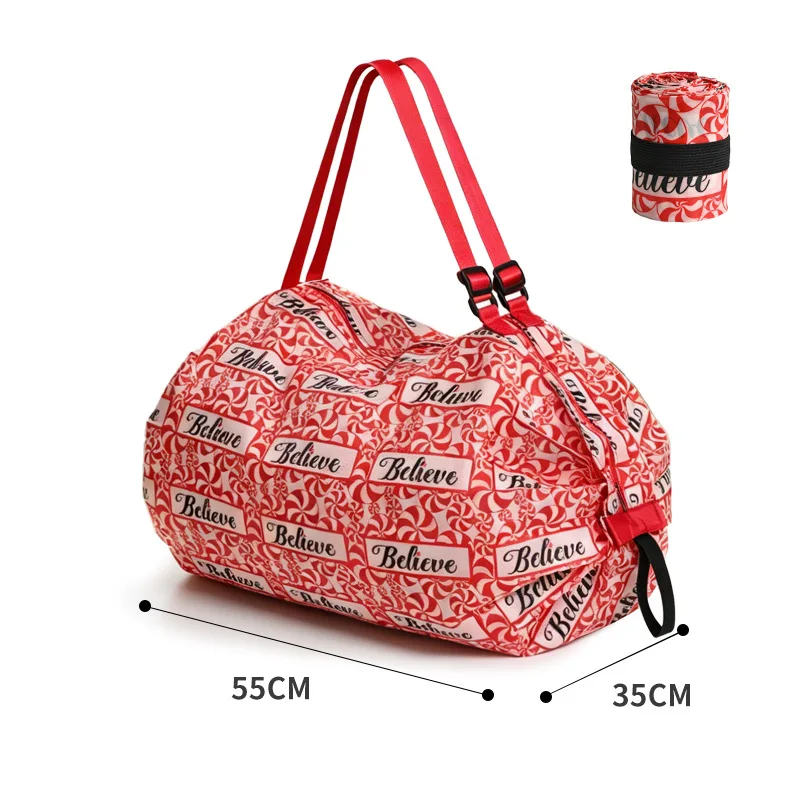Eco-Friendly Foldable Shopping Bag - Versatile and Spacious
