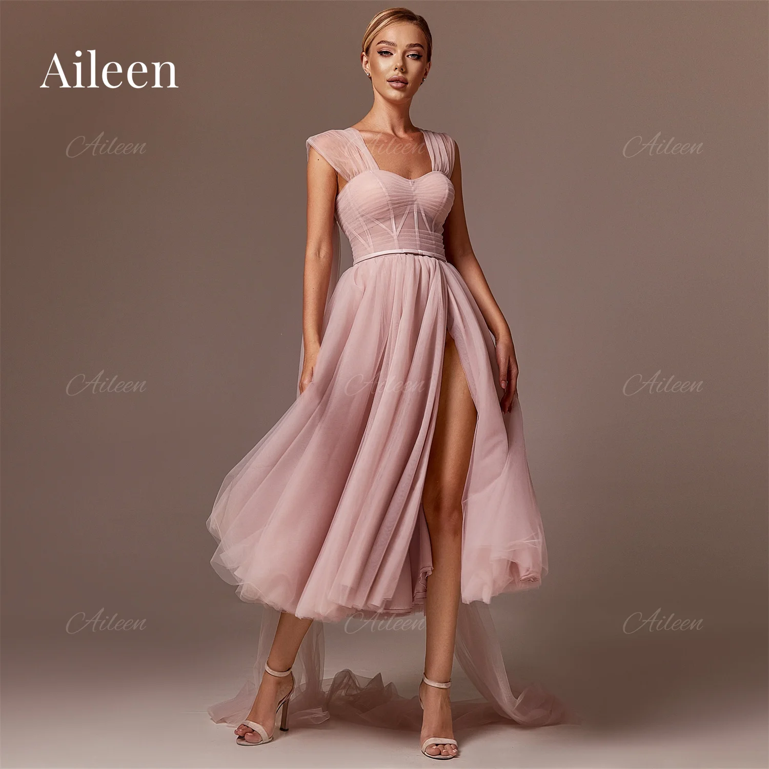 

Blush Long Luxury Evening Dresses Ladies Dresses for Special Occasions Aileen Sweetheart Luxurious Turkish Evening Gowns Lace Up