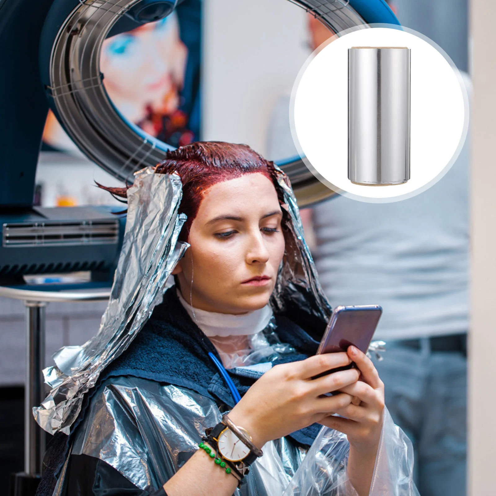 

3 Rolls Tool Perm Tin Foil Hair Styling Tools Hairdressing Highlighting Aluminum