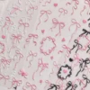 Shiny White Black Pink Bowknot Silk Ribbon Love Heart Charming Star Refined Lace Self Adhesive Nail Art Stickers Manicure Decals 5