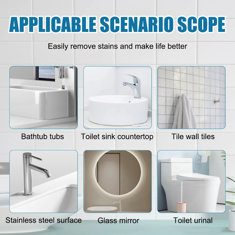 Tile Cleaning Multipurpose Cleaning Tiles Wall Natural Eco-friendly Marble Cleaning Spray Cleaner for Ceramic Tile and Flooring