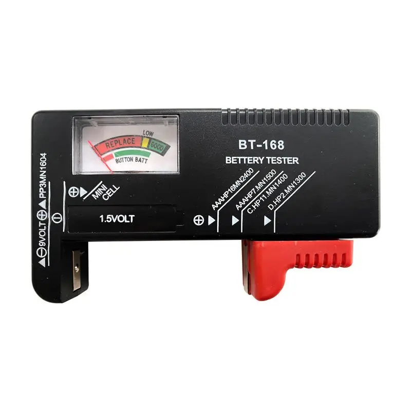 BT168BatteryCapacityTesterBatteryTesterColourCodedMeter
