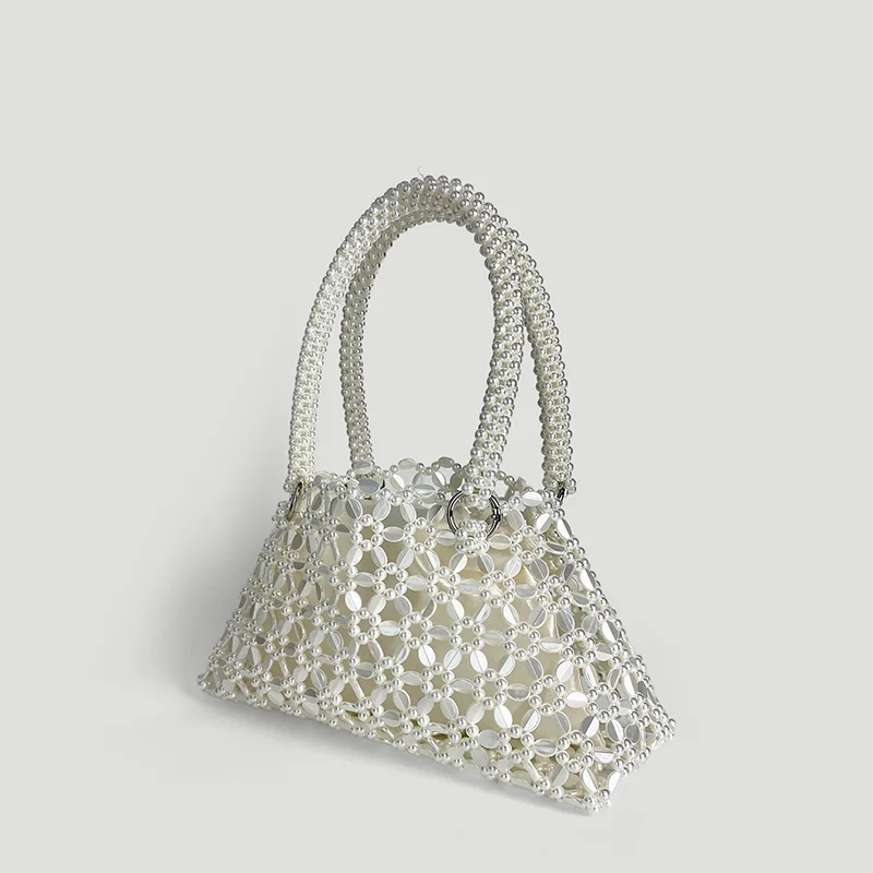 حقيبة مجوهرات جديدة من الخرز المنسوج يدويًا HPY با...