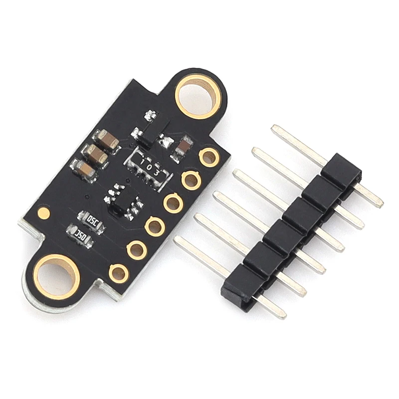1/5/10Pcs VL53L1X 레이저 거리 측정 센서 TOF 모듈 4미터 거리 측정 3V-5V 아두이노용