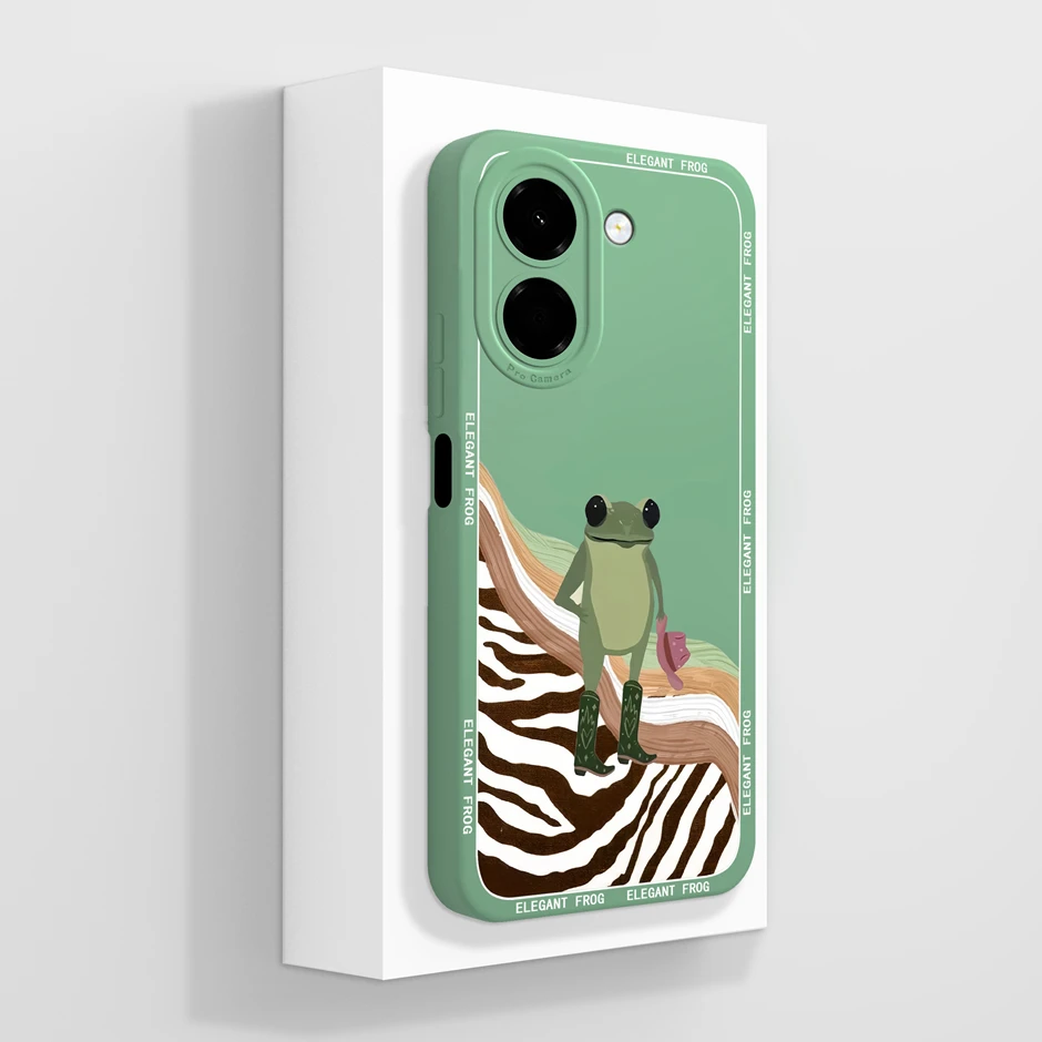 Stylish Gradient Love Heart Moon Soft Bumper Case - Anti-Slip & Antifouling Design