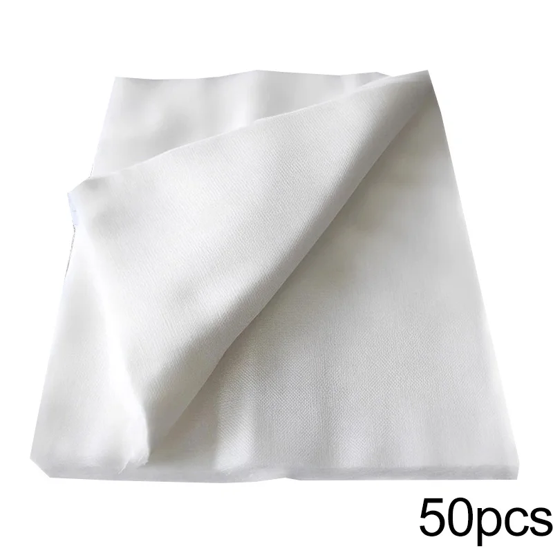 Soft Disposable Gauze Face Mask Sheets - Ultra-Thin DIY Spa Facial Treatment