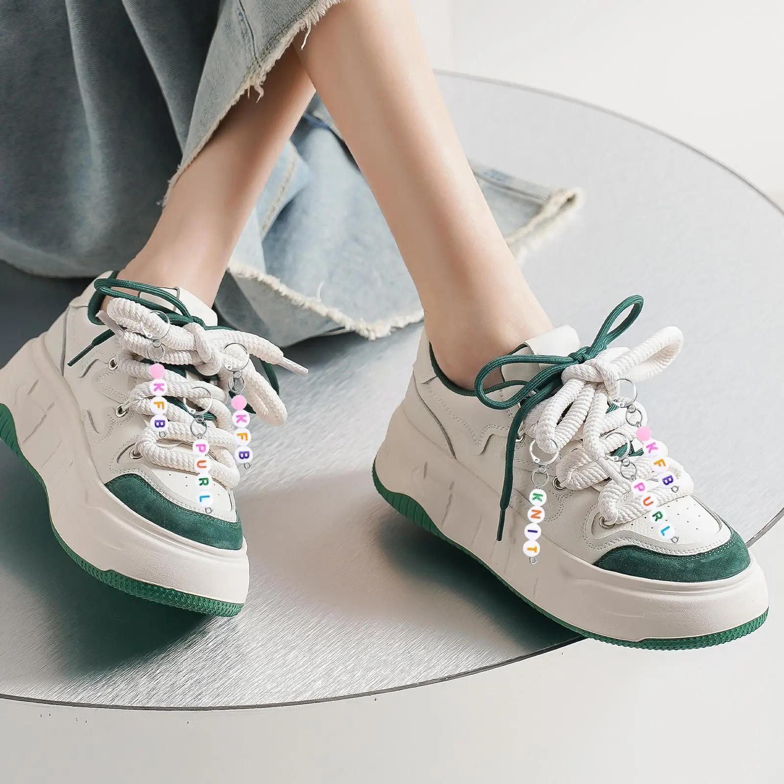 Knitting Markers Sewing Yarn Markers 12 Pieces Sewing Marking Tool For Fabric Clothing Scrapbooking Keychain Necklace Making