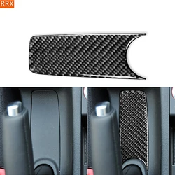 For Audi A3 S3 8P 2006 2007 Handbrake Chin Cover Real Carbon Fiber Sticker Car Interior Styling Accessories