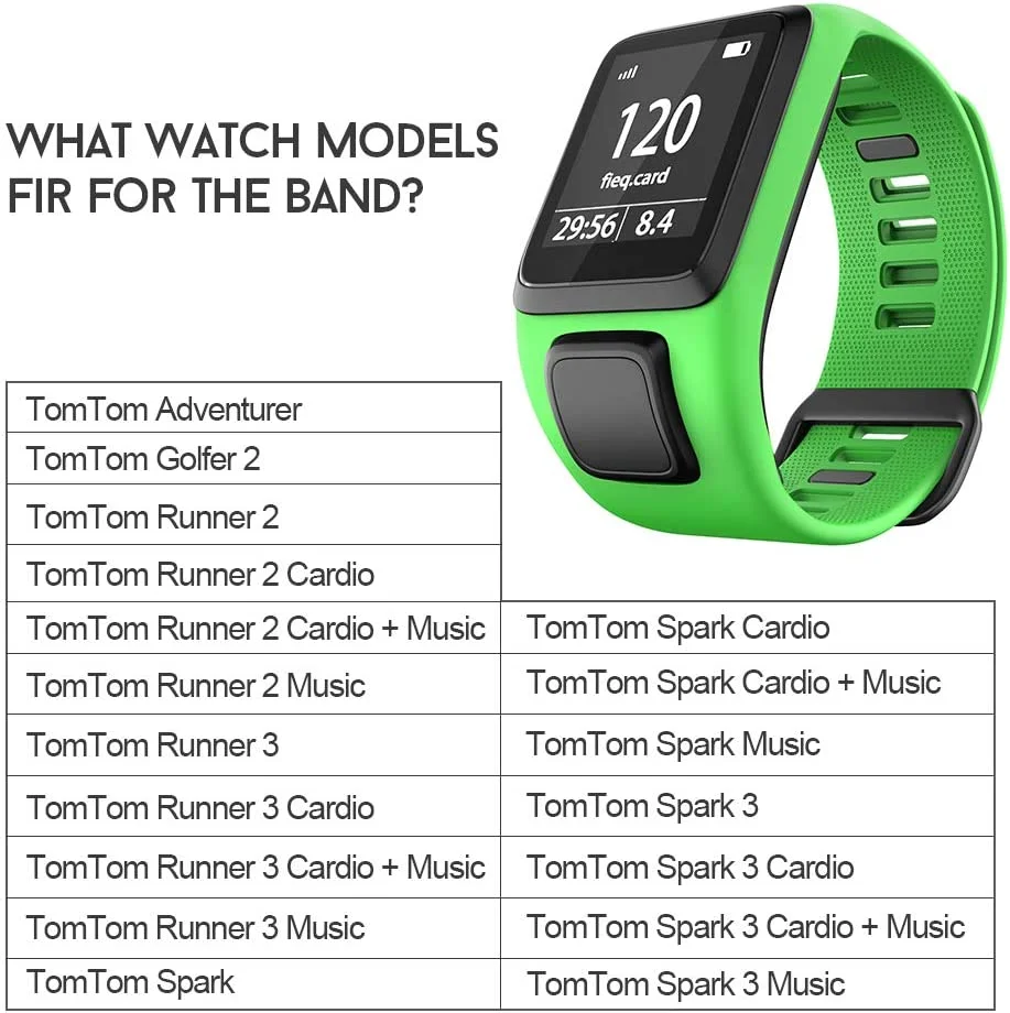 Sleek Silicone Fashion Watch Band Replacement - One-Piece TPU Strap