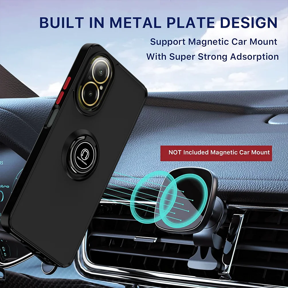 Rotatable Bracket Phone Case with Finger Ring Car Holder Cover