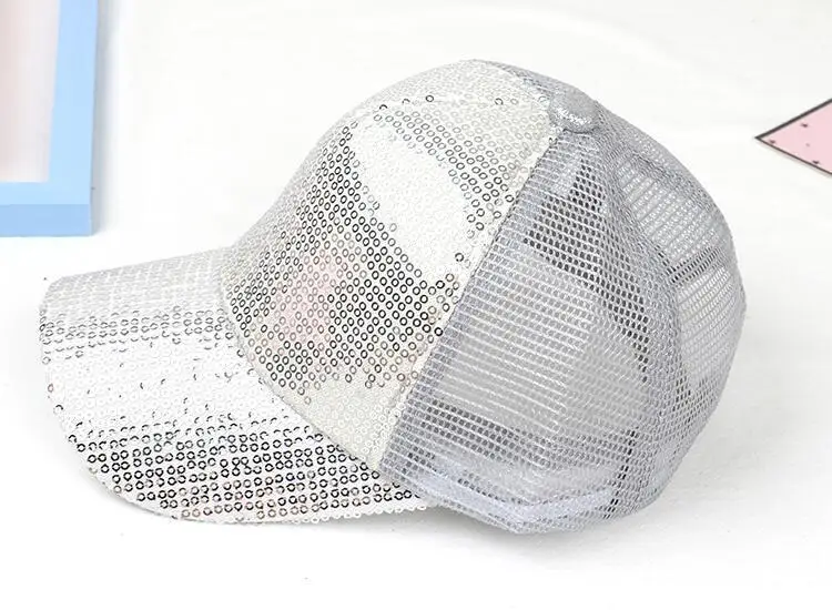 Little Diva Sparkle Cap | Sequin Kids Baseball Hat