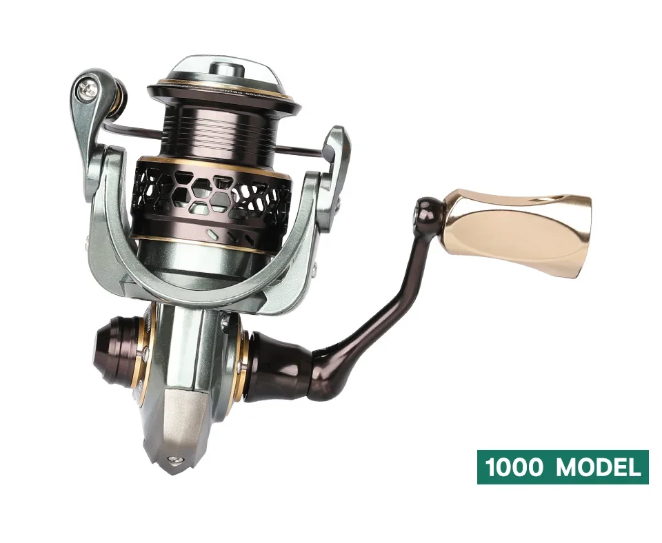 TSURINOYA 2 Spule Spinning Angelrolle JAGUAR 1000 2000 3000 185G 6 KG Max Carbon Drag Karpfen Salzwasser Rolle Bass Hecht Rad – Detail 21
