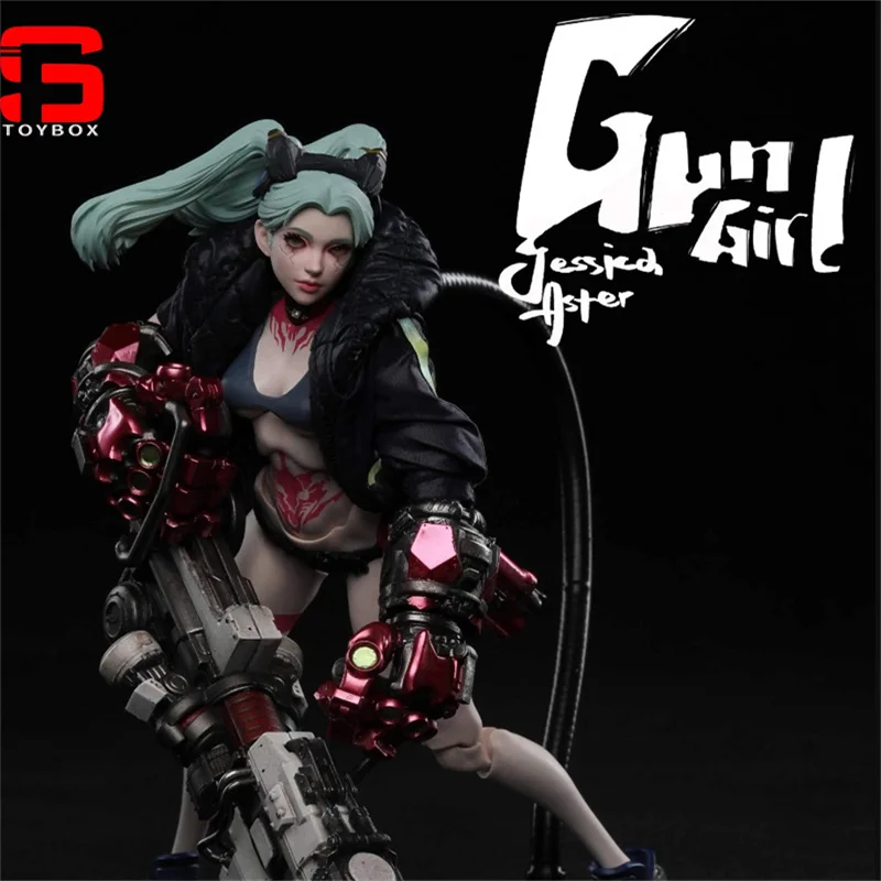 In Stock Romankey X COWL 1/12 Gun Girl Jessica Action Figure